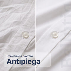 Camicia Aderente a Maniche Corte