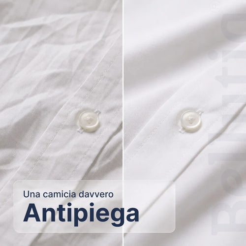 Camicia Aderente a Maniche Corte