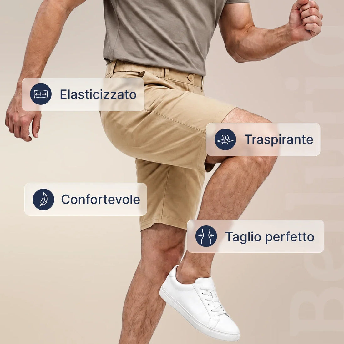 Short elasticizzato MorphoFit™ 2.0