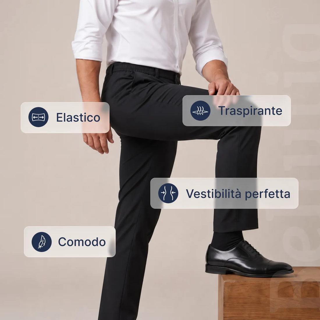 Pantalone Elasticizzato MorphoFit™ 3.0