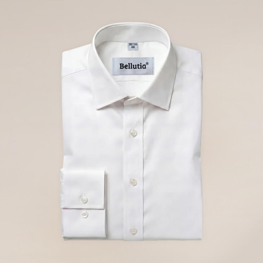 Camicia Antipiega a Taglio Aderente