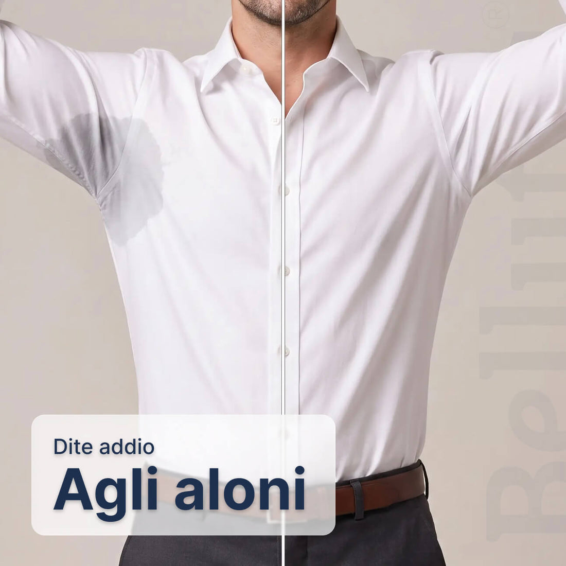 Camicia Antipiega a Taglio Aderente